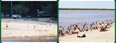 Playas en La Paz, Entre Rios